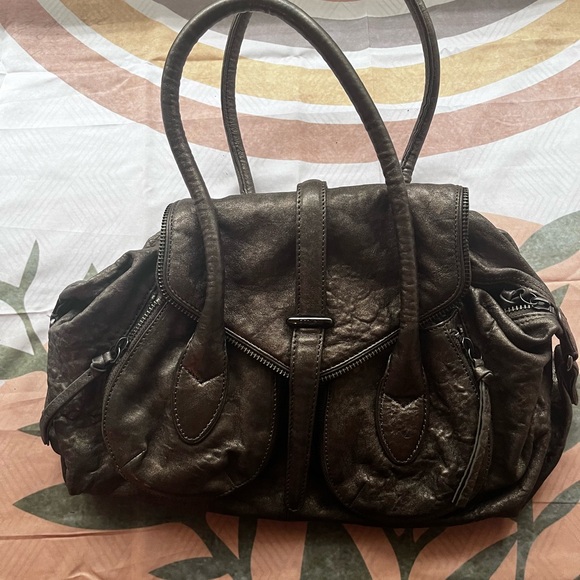 Botkier Metallic Brown Shoulder Bag - Picture 5 of 9